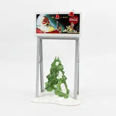 Dept 56 Snow Village Coca-Cola Billboard Retired 1997