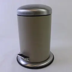 IKEA MJOSA Pedal Trash Bin Stainless Steel Lid Beige