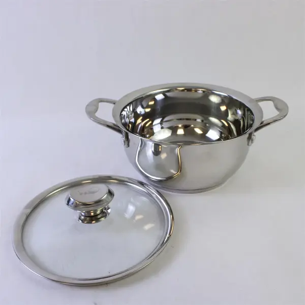 Wolfgang Puck 3 Qt Stainless Steel Saucepot with Lid
