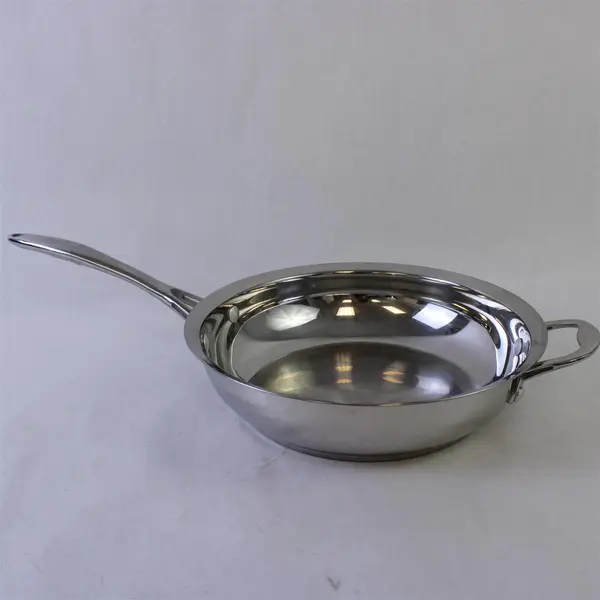 Wolfgang Puck 11in Versa Pan Stainless Steel Frying Pan No Lid
