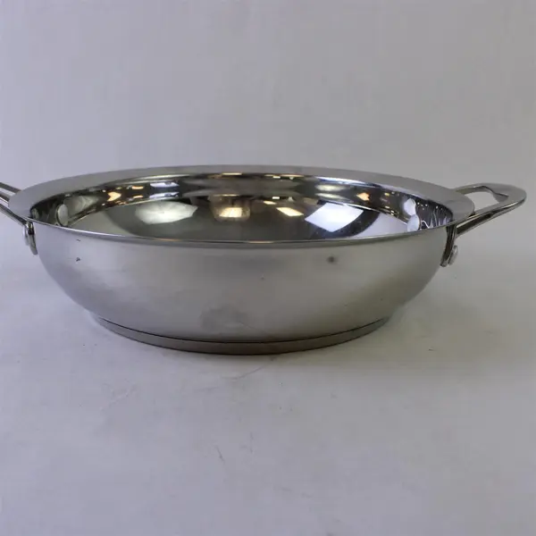 Wolfgang Puck 11in Versa Pan Stainless Steel Frying Pan No Lid