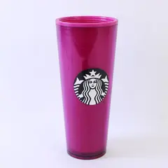 2016 Starbucks Fuchsia Jelly Gummy Tumbler 24 Oz
