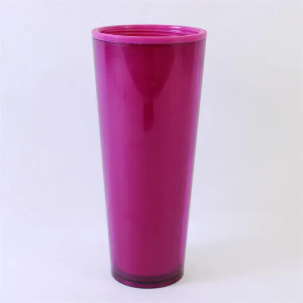 2016 Starbucks Fuchsia Jelly Gummy Tumbler 24 Oz