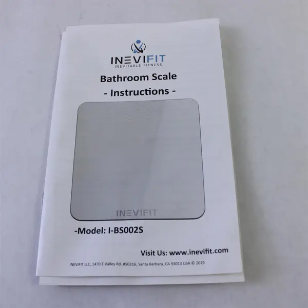 INEVIFIT Digital Bathroom Scale I-BS002S Highly Accurate Used