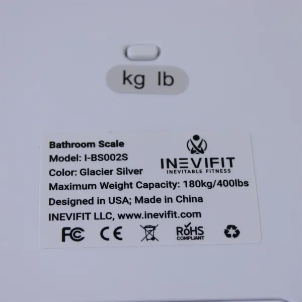 INEVIFIT Digital Bathroom Scale I-BS002S Highly Accurate Used