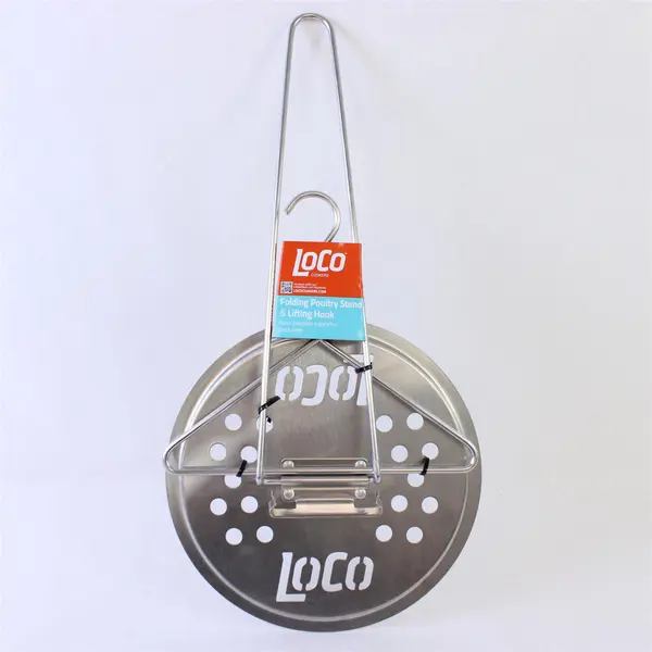 LoCo Cookers Folding Poultry Stand and Lifting Hook
