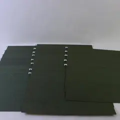 Lot of 20 Smead Green Hanging File Folders Letter Size Used