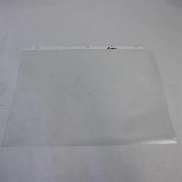 Lot of 25 Avery Clear Report Sleeves 11.5x9 Sheet Protectors