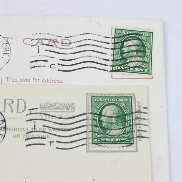 Lot of 2 Vintage Oregon Rose Litho Postcards Ashland OR