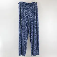Alfani Blue Spotted Pajama Pants Women's XXL
