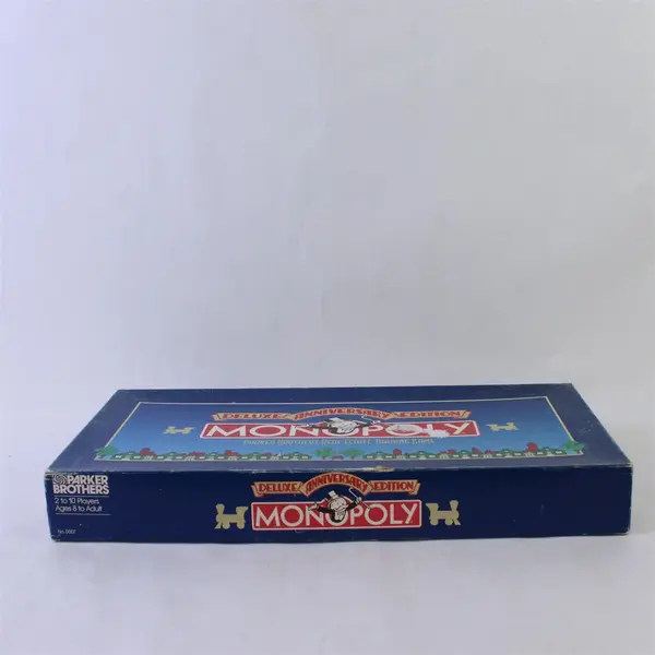 Vintage 1984 Monopoly Deluxe Anniversary Edition Parker Brothers 0007