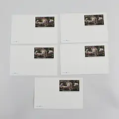 Lot Of 5 USPS 1996 CUNY 150th New York 20c Stamp Postal Cards