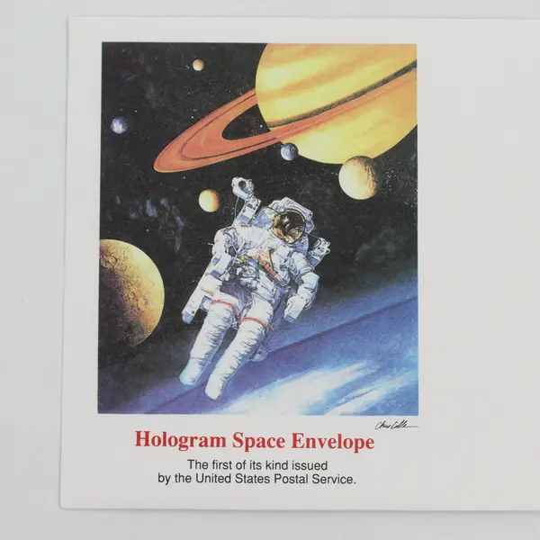 1988 Space Hologram 25c Fleetwood FDC First Day Cover Envelope