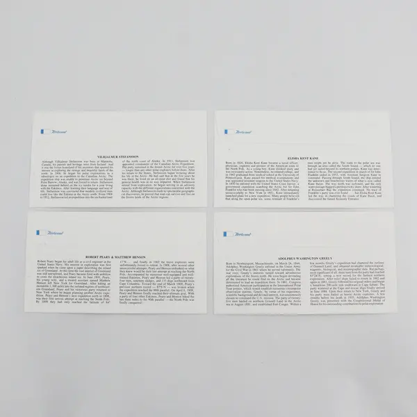 Set Of 4 Polar Explorer 1986 SC #220-23 First Day Covers Fleetwood Cachet