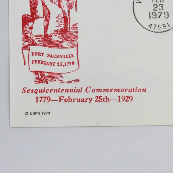 1979 Fleetwood Golden Jubilee First Day Cover 1261/5000 George Rogers Clark 