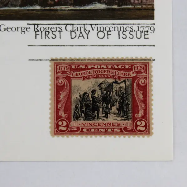 1979 Fleetwood Golden Jubilee First Day Cover 1261/5000 George Rogers Clark 