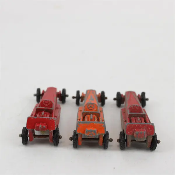 Lot of 3 Vintage Wedge Dragster Die-Cast Toy Cars