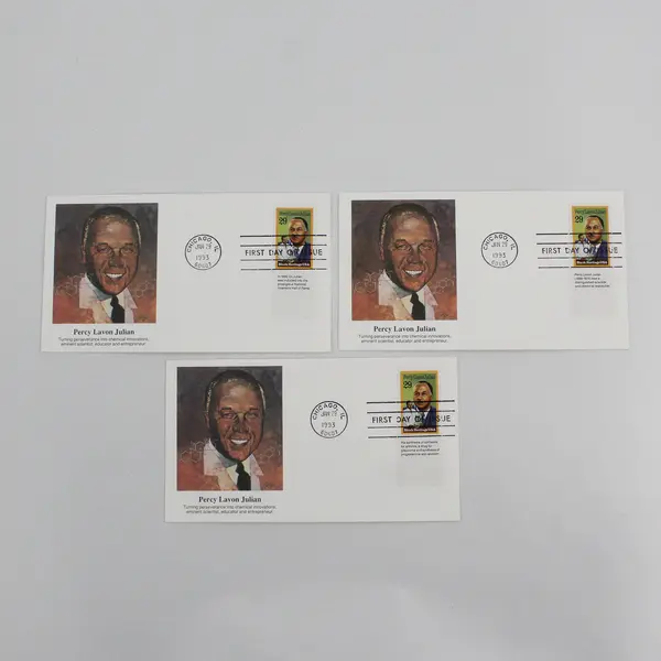 Lot Of 3 Dr Percy Lavon Julian SC #2746 1993 Fleetwood First Day Covers