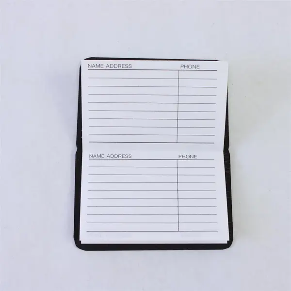 Magnetic Credit Card Size Address Book Compact Portable