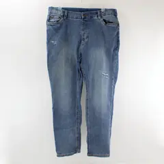 D & Co. Medium Wash Distressed Denim Pants Women's Size 20WP