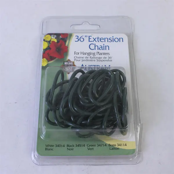 Set of 2 Austram Inc 36in Green Extension Chains for Hanging Planters