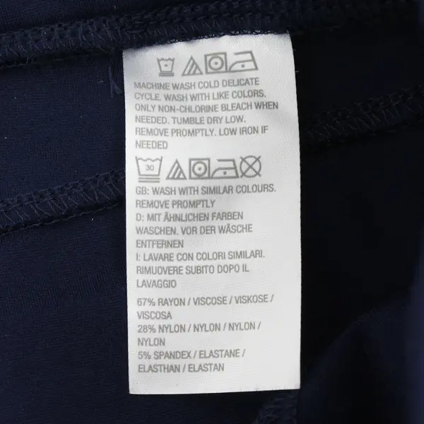 Susan Graver Navy Blue Pull-On Pants Women's 2XP