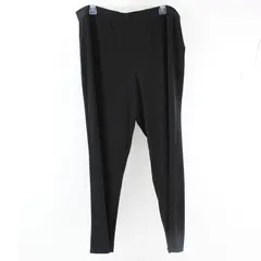 Susan Graver Solid Black Leggings Women's XLP