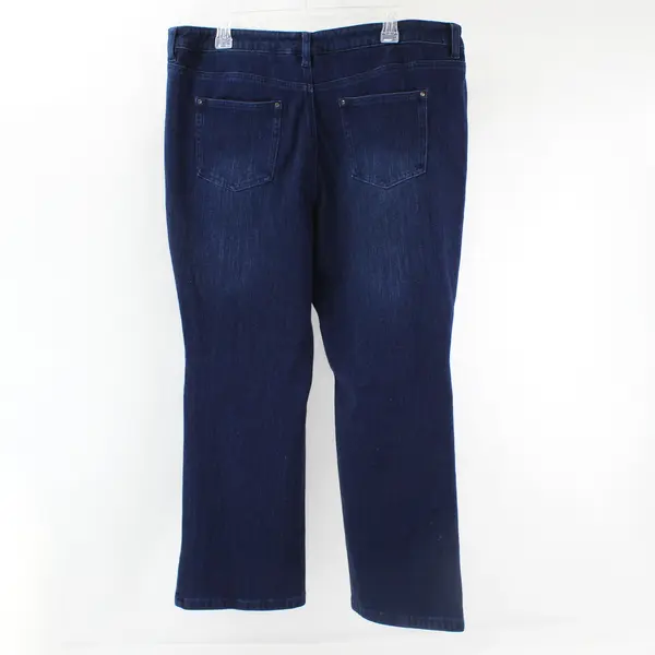 Belle Kim Gravel Dark Wash Jeans Women's Size 20WP