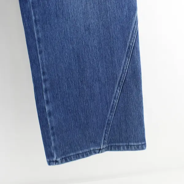 Belle by Kim Gravel Medium Wash Straight-Leg Pull-on Jeans Women's Size 20WP