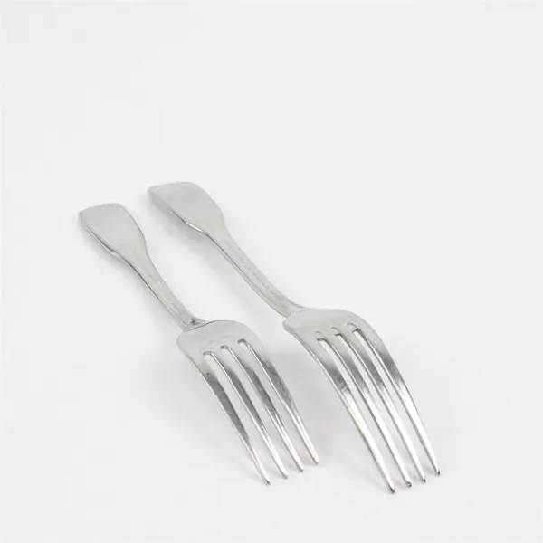 Hampton Silversmiths HSV18 18/10 Stainless Salad & Dinner Fork 2-Piece Set