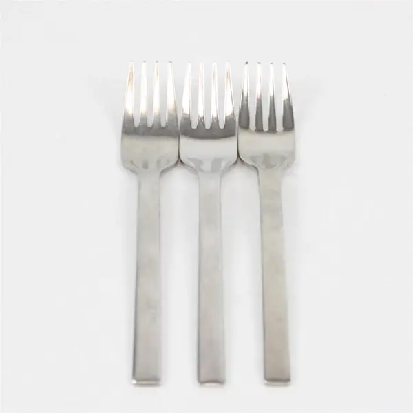Lot of 3 Hampton Silversmiths Salad Forks HSV7 Stainless Steel