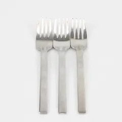 Lot of 3 Hampton Silversmiths Salad Forks HSV7 Stainless Steel