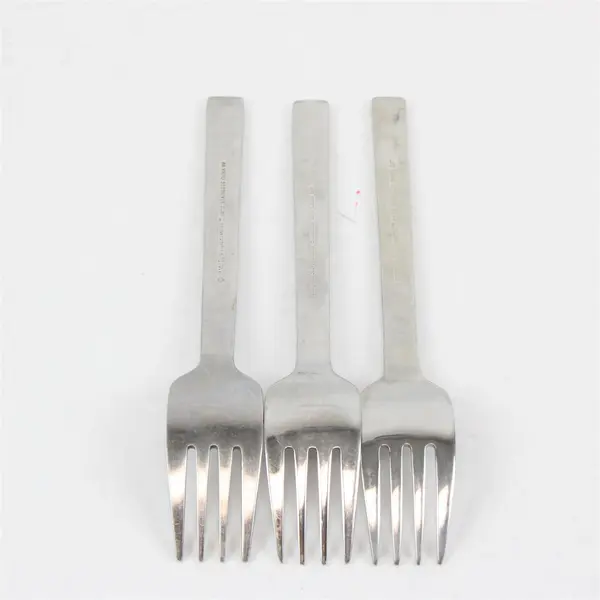 Lot of 3 Hampton Silversmiths Salad Forks HSV7 Stainless Steel