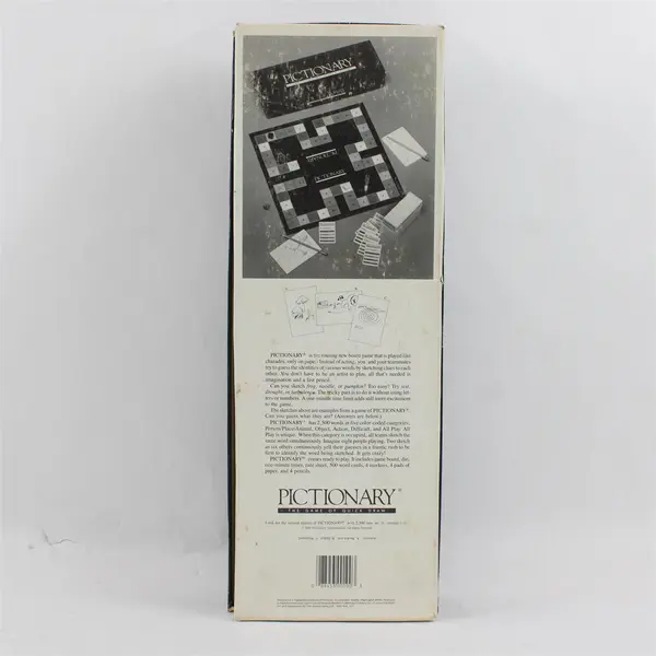 Vintage 1980s Pictionary 1st Edition Board Game