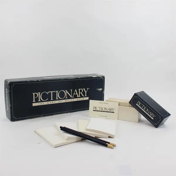 Vintage 1980s Pictionary 1st Edition Board Game