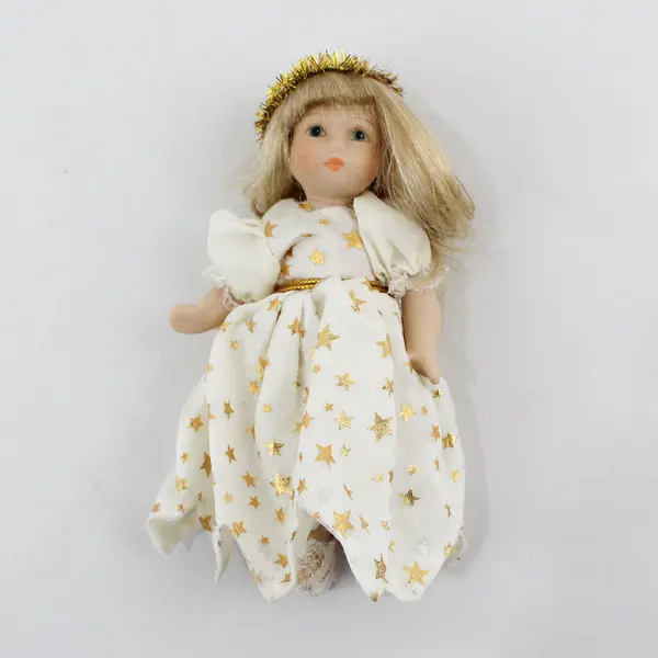 AM Creations Cameo Kids Collection Blonde Girl 6" Porcelain Doll