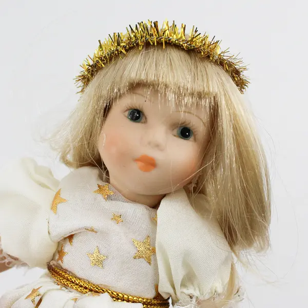 AM Creations Cameo Kids Collection Blonde Girl 6" Porcelain Doll