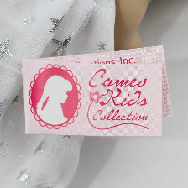 AM Creations Cameo Kids Collection Brunette Angel Girl 6" Porcelain Doll