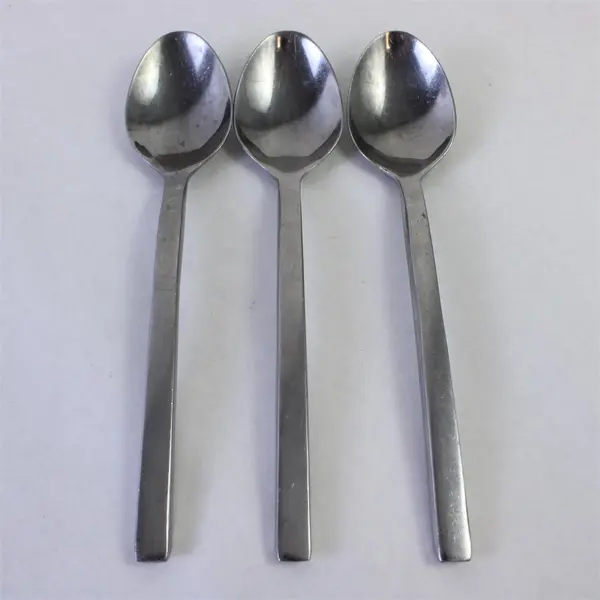 Set of 3 Hampton Silversmith Place Spoons Flatware Unknown Pattern Used