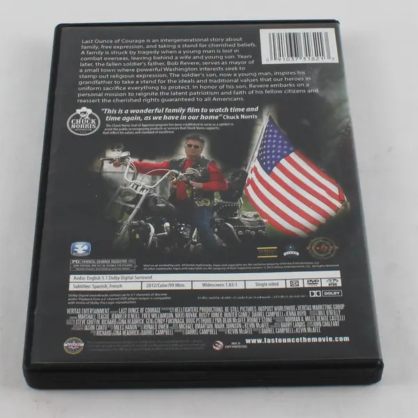 Last Ounce of Courage DVD 2012, Widescreen  
