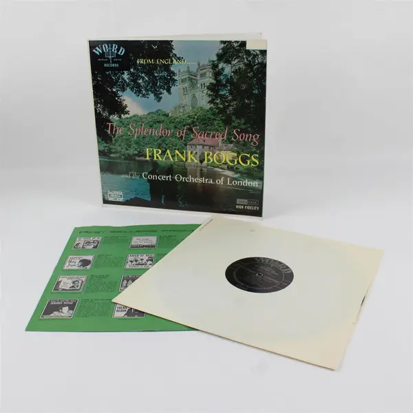 The Splendor of Sacred Song Frank Boggs 2LP Word WST 8033/2-LP