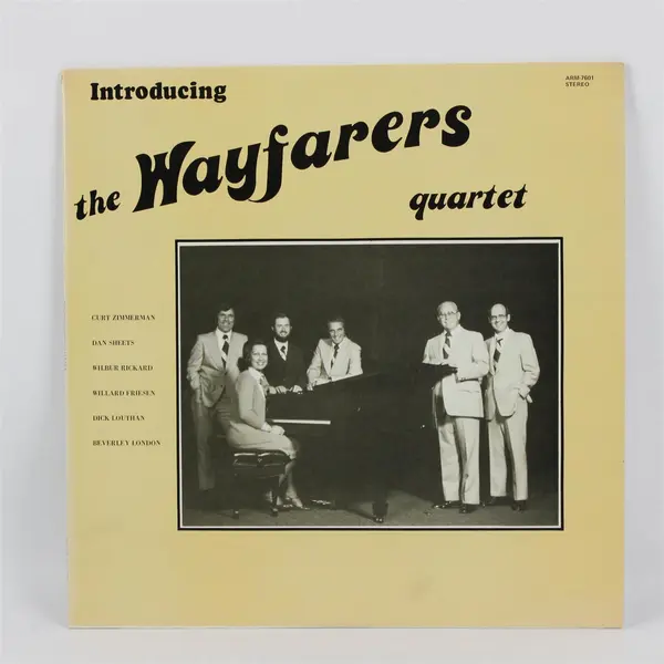 The Wayfarers - Introducing the Wayfarers Quartet LP ARM-7601