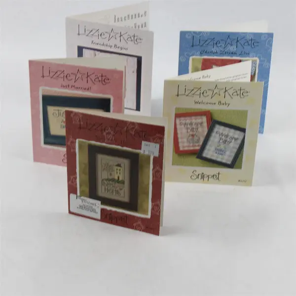 Lot of 7 Lizzie Kate Just Nan Cross Stitch Patterns