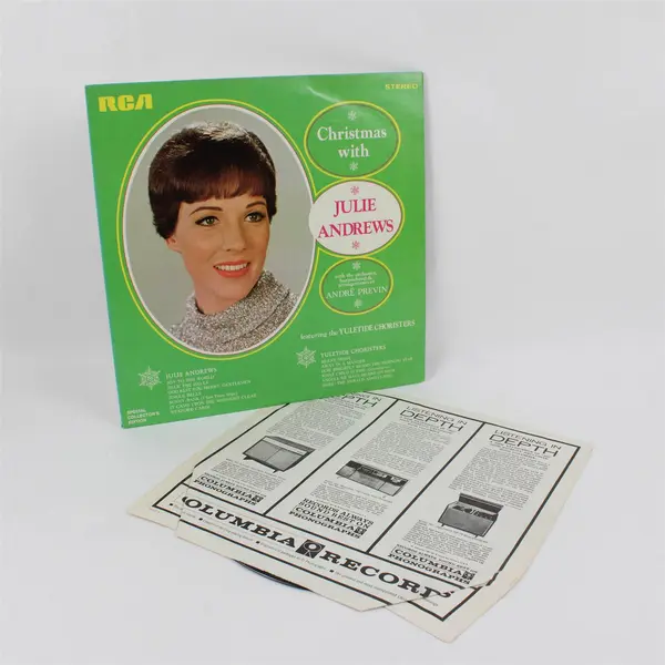 Christmas with Julie Andrews 12" Vinyl Record RCA 1969