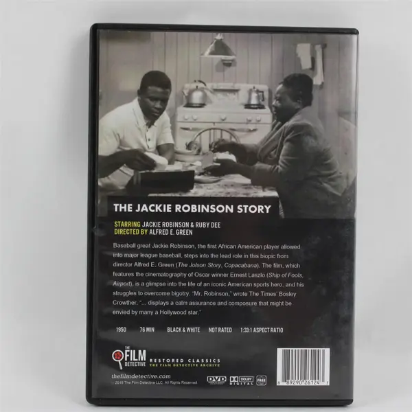 The Jackie Robinson Story DVD 2015, #FD0247 