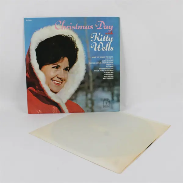 Decca DL 74349 Christmas Day with Kitty Wells 12" Vinyl LP