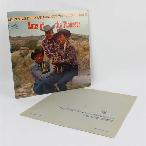 Sons of the Pioneers Our Men Out West LPM-2603 RCA Victor LP Vinyl