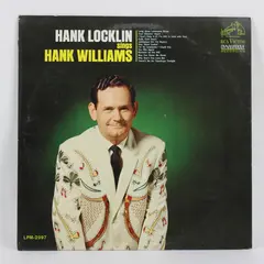 Hank Locklin: Sings Hank Williams 12" Vinyl Record