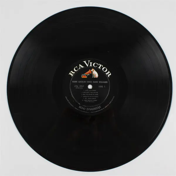 Hank Locklin: Sings Hank Williams 12" Vinyl Record