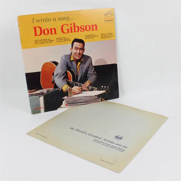 Don Gibson I Wrote a Song LPM-2702 Mono 12" Vinyl LP RCA Victor